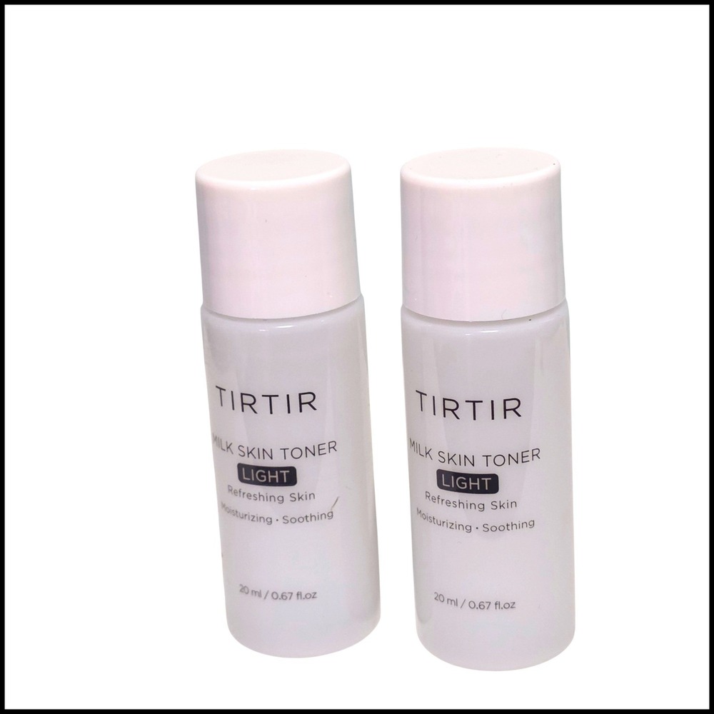 TIRTIR Milk Skin Toner Light Refreshing Moisturizing Soothing Set of 2